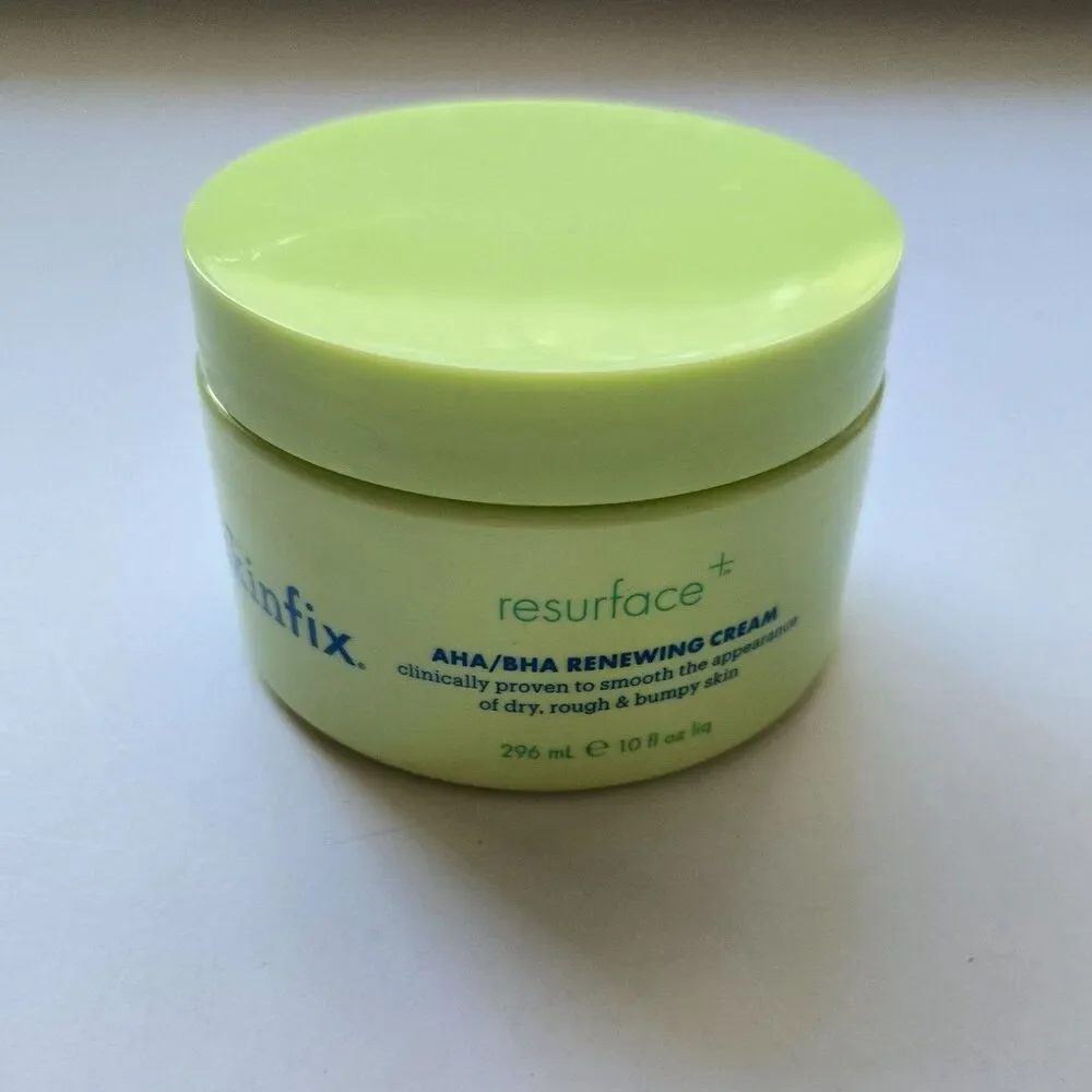 SkinFix Renewing AHA BHA Body Cream 10 Fl Oz Dry Skin Moisturizer NIB